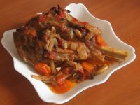 Articole culinare : Pulpă de curcan cu legume la cuptor