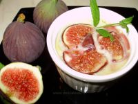 Crema de lapte cu smochine