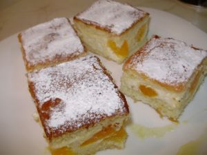 Prăjitură cu brânză dulce şi portocale