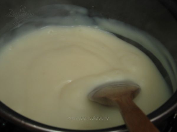 Crema de vanlie cu lapte de soia