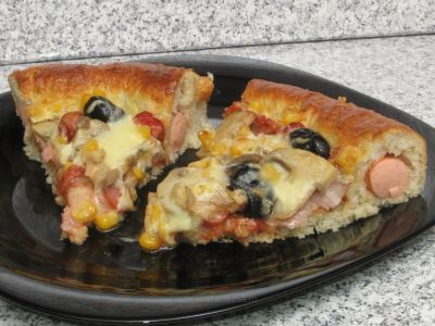 Pizza "hot dog"