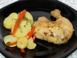 Pui întreg la slow cooker