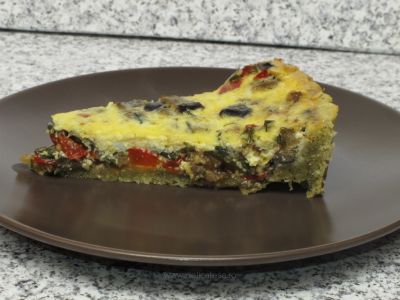 Tarta ratatouille