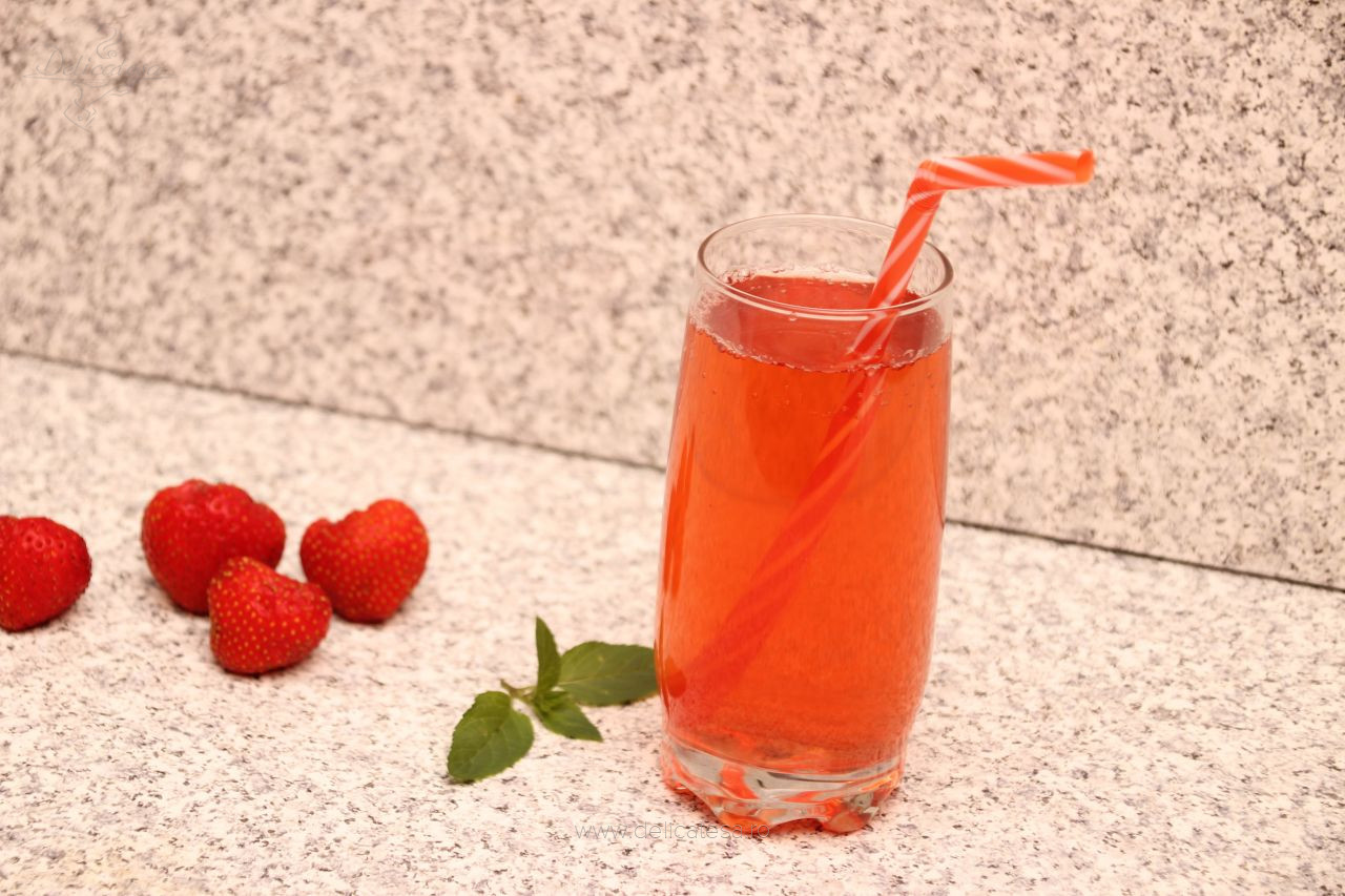 Sirop de căpșuni