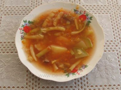 Ciorbă de văcuţă cu legume